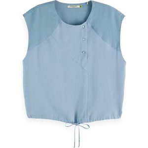 Scotch & Soda - Drawstring Waisted - Mouwloos T-shirt