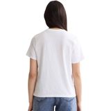 Scotch & Soda - T-shirt - Wit - Dames