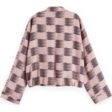 Scotch & Soda - Overshirt Printed Utility - Roze - Dames