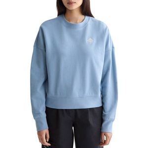 SCOTCH & SODA - Sweatshirt - Lichtblauw - Effen - Lange Mouw