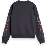 Scotch & Soda - Embroidered - Sweater - Casual Stijl - Regular Pasvorm - Lange Mouwen