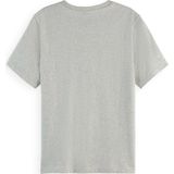 Scotch & Soda - T-shirt Artwork - Grijs - Dames