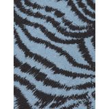 Scotch & Soda - All Over Printed Mock T-shirt - Lange Mouwen