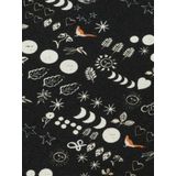 Scotch & Soda - All Over Printed Mock T-shirt - Lange Mouwen