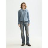 Scotch & Soda - Kabelsteek Gebreide Polo - Lange Mouw