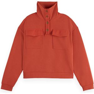 Scotch & Soda - Tencel Utility Sweatshirt - Dames