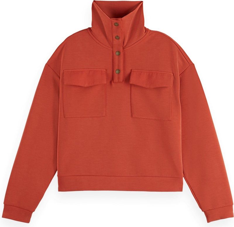 Scotch & Soda - U9E00868T - Sweat - Rood