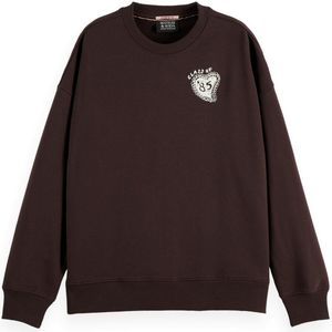Scotch & Soda - Sweater Artwork - Bruin - Dames