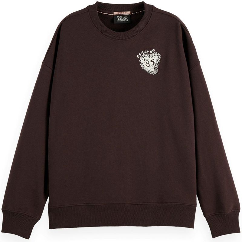 Scotch & Soda - Artwork - Sweater - Bruin - Dames