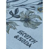 Scotch & Soda - Chest Artwork - Sweater - Zwart - Dames