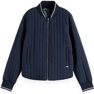 Scotch & Soda - Damesjack - Recht Model - Opstaande Kraag - Steekzakken opzij