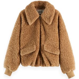 Scotch & Soda - Teddy Bomber Jacket - Dames - Vesten