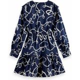 Scotch & Soda - A-lijn Jurk - Donkerblauw