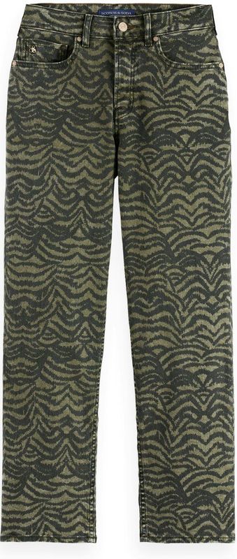 Scotch & Soda - The Sky - Jeans - Groen - Dames