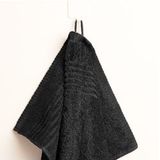 PHLOX Handdoek Supreme Collectie - 70x140 - 4 stuks - OEKO-TEX Made in Green - 600 g/m2 zacht katoen - zwart