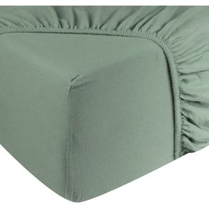 Hoeslakens - Katoen - Grijs - 1 Stuk