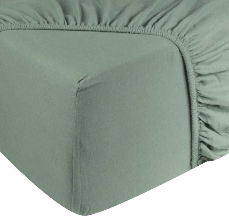 Hoeslakens - Katoen - Grijs - 1 Stuk