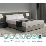 Hoeslakens - Katoen - Wit