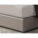 DoubleDry Hoeslaken 180x200 cm - 100% Natuurlijk Katoen - Zacht & Ademend - Rondom Elastiek - OEKO-TEX & BSCI - Licht Taupe