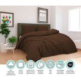 Dekbedovertrek - Multicolor - Katoen - Geschikt Voor Eenpersoonsbed