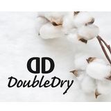 DoubleDry - Dekbedovertrek - Flanel - Paars - 100% Katoen - Eenpersoons 140x200/220 cm + 1 Kussensloop