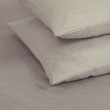 Dekbedovertrek - Grijs - Katoen - 240x220 cm