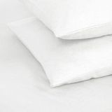 DoubleDry - Dekbedovertrek - Wit - 100% Katoen Flanel