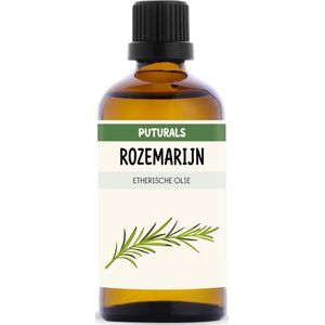 Puturals - Rozemarijn Olie - 100% Biologisch - 100ml - Haarolie - Puur en Vegan