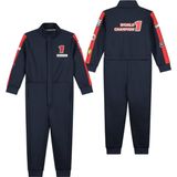 MV Kids - Race Overall - Neopreen - Blauw - Met Patches