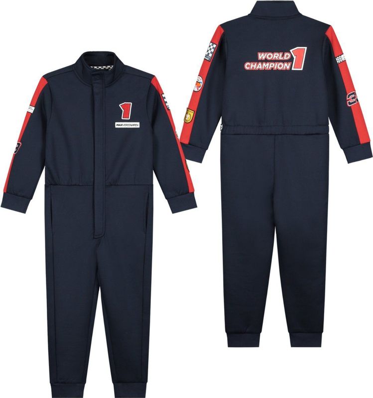 MV Kids - Race Overall - Neopreen - Blauw - Met Patches