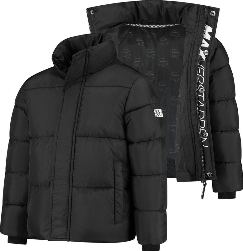 MV Kids - Winterjas - Zwart - 100% Gerecycled Polyester