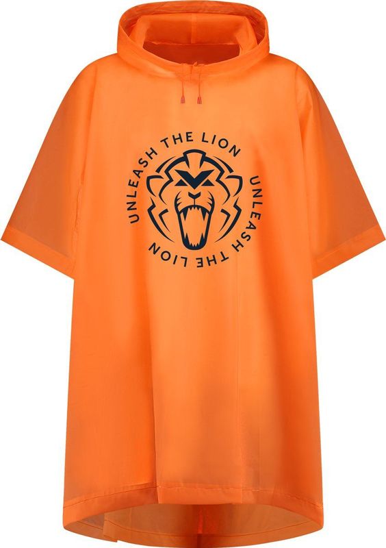 Regenponcho - Unleash The Lion - Waterafstotend - Herbruikbaar - 130 cm x 100 cm