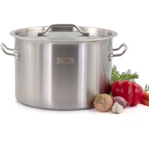 HCB Kookpan - alle warmtebronnen - 50 liter - RVS - Horeca Online Store