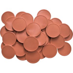 CombiCraft Blanco munten / Consumptiemunten Bruin - Ø29mm - 500 stuks