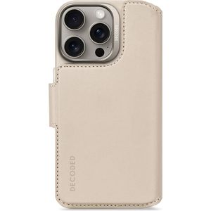 Decoded - 2 in 1 Leather Detachable Wallet MagSafe - Clay - Echt Leer