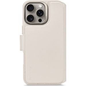 Decoded - 2 in 1 Leather Detachable Wallet MagSafe - Clay - Leer - Voor Apple iPhone 16 Pro Max