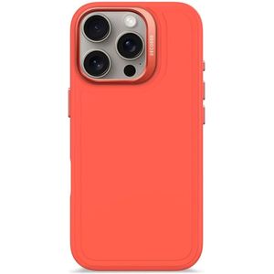 Decoded Siliconen Stacks MagSafe iPhone 16 Pro Hoesje Oranje