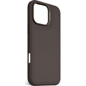 DECODED Siliconen Stacks Hoesje iPhone 16 Pro Max - Phantom Zwart