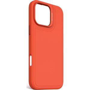 DECODED - Siliconen Hoesje - Oranje - Antibacterieel - Geschikt voor iPhone 16 Pro