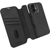 Decoded - 2 in 1 Leather Detachable Wallet MagSafe - Zwart - Voor Apple iPhone 17