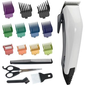 Professional Corded Hair Clipper Set – 16 Piece