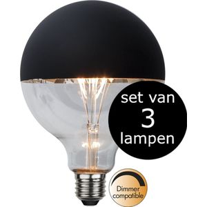 3-Pack | G125 Globelamp - E27 - 2.8W - Extra Warm Wit - 2700K - Dimbaar