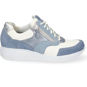Durea 6279 K - Lage Sneakers Dames - Kleur: Blauw