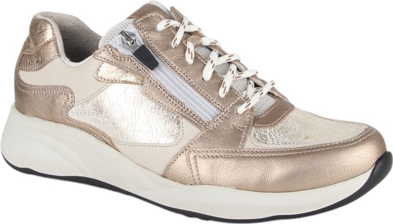 Durea - 6295 - Sneakers - Grijs - Leer/Suède/Mesh