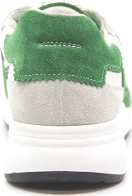 Durea - 6305 - Sneakers - Off White/Groen - Leer
