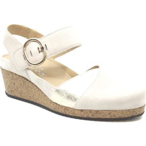 Durea - 5919 - Sandalen - Ecru - Wijdte K