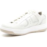 Durea - 6299 K - Sneakers - Wit/Beige - Glad Leer - Rubber Zool