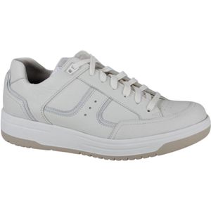 Durea - 6299 K - Sneakers - Wit/Beige - Glad Leer - Rubber Zool