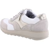 Durea - Flex - Sneakers - Zwart - Materiaalmix - Veter-Rits-Combinatie