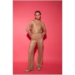 Studio Amaya Evi Dames T-shirt - Brons